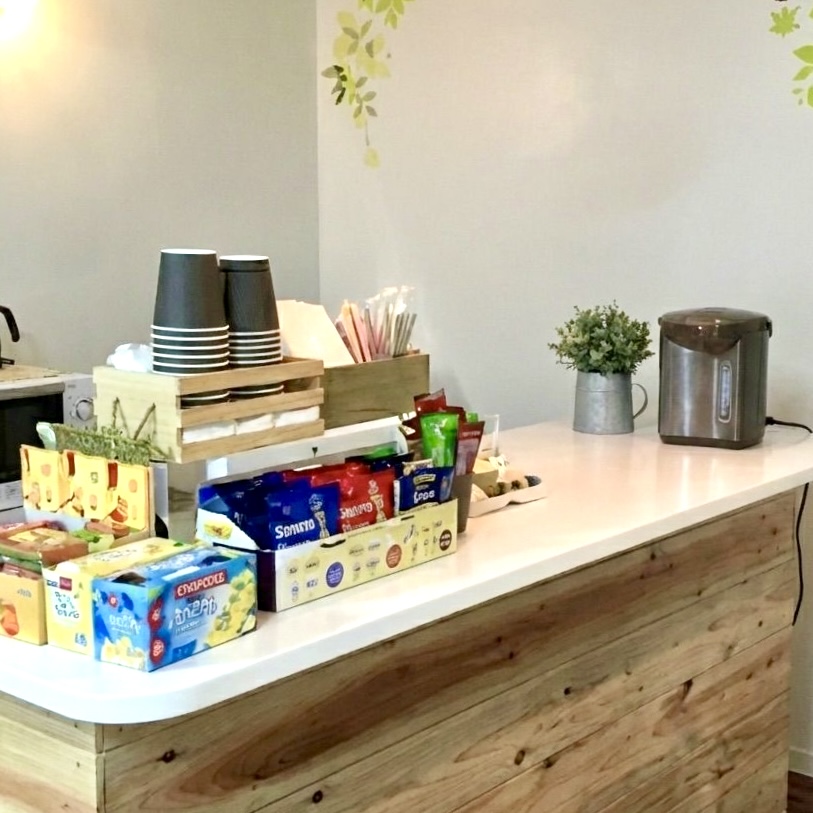 フリードリンク&スナックコーナー